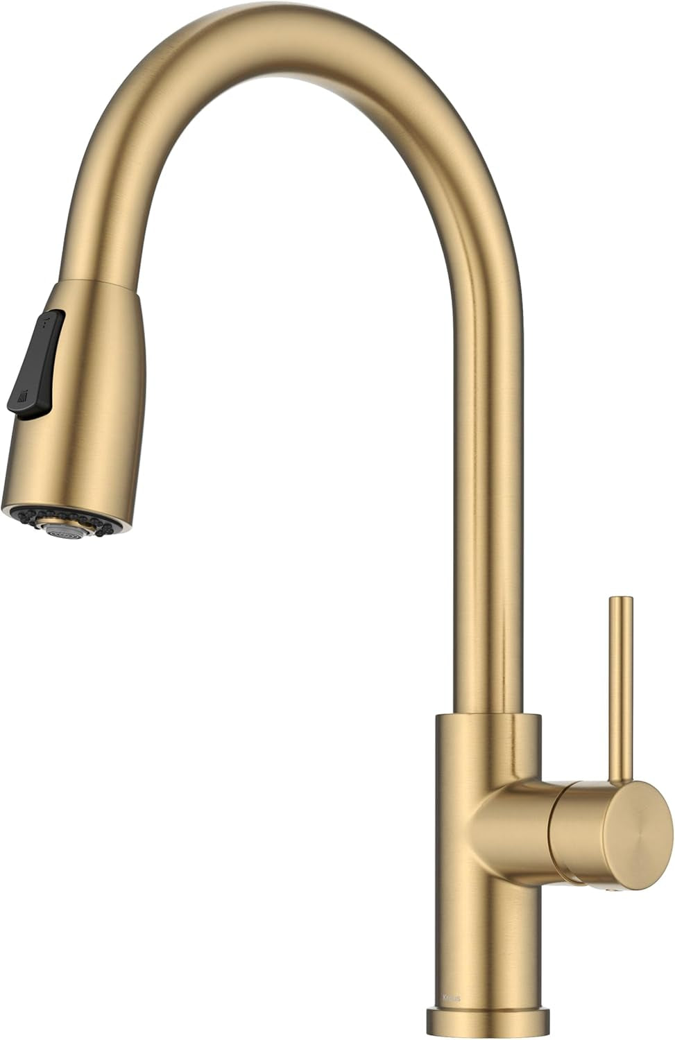 Britt Commercial Style Kitchen Faucet in Spot Free Antique Champagne Bronze, KPF-1690SFACB