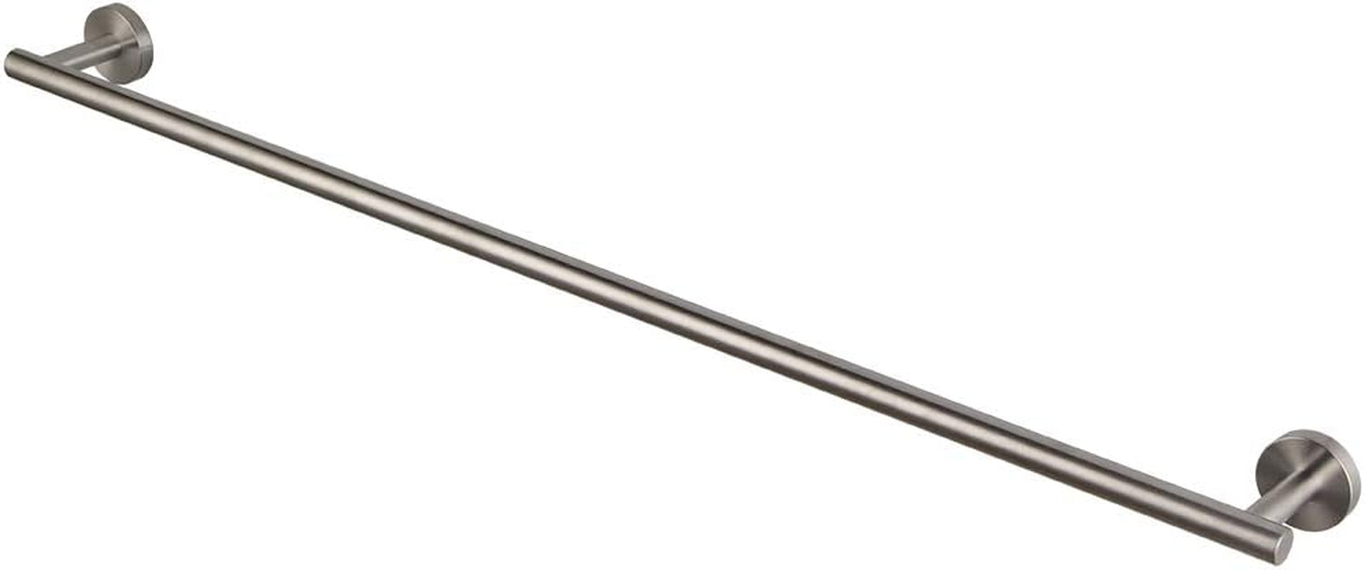 Bathroom Towel Bar 24" Stainless Steel Towel Bar Matte Black Contemporary Style Wall Mount for Bath Kitchen AG1101C60-BK
