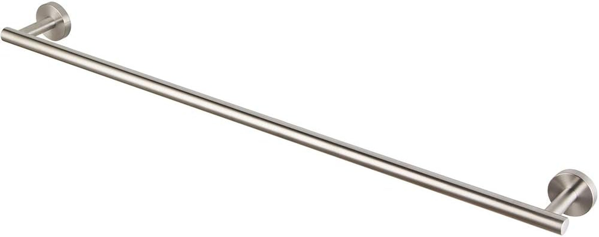 Bathroom Towel Bar 24" Stainless Steel Towel Bar Matte Black Contemporary Style Wall Mount for Bath Kitchen AG1101C60-BK