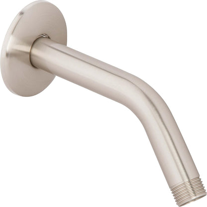 12 Inch Shower Arm and Flange - Solid Stainless Steel, Wall-Mounted for Fixed Shower Head &amp; Rain Showerhead -  - Chrome