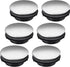 Sink Tap Hole Cover Kitchen Faucet Hole Cover Stainless Steel (6 Pieces,0.55 Inch in Height)