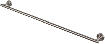 Bathroom Towel Bar 24&quot; Stainless Steel Towel Bar Matte Black Contemporary Style Wall Mount for Bath Kitchen AG1101C60-BK